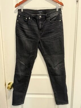 J. Crew Factory Men’s Skinny Jeans in Washed Black